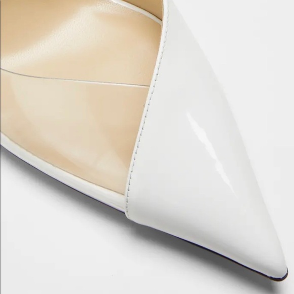 JIMMY CHOO
Cass 95 leather and PVC pumps - Size 7.5US - Picture 3 of 8